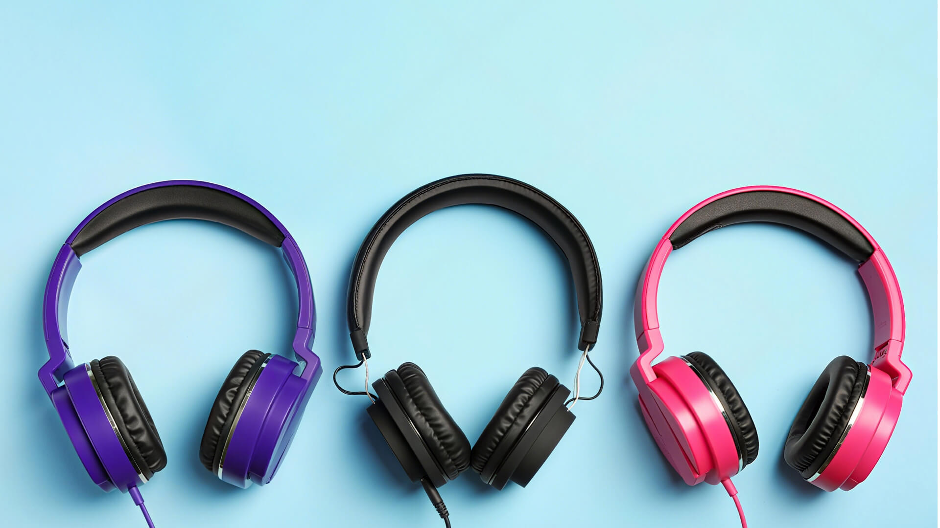 different headphone