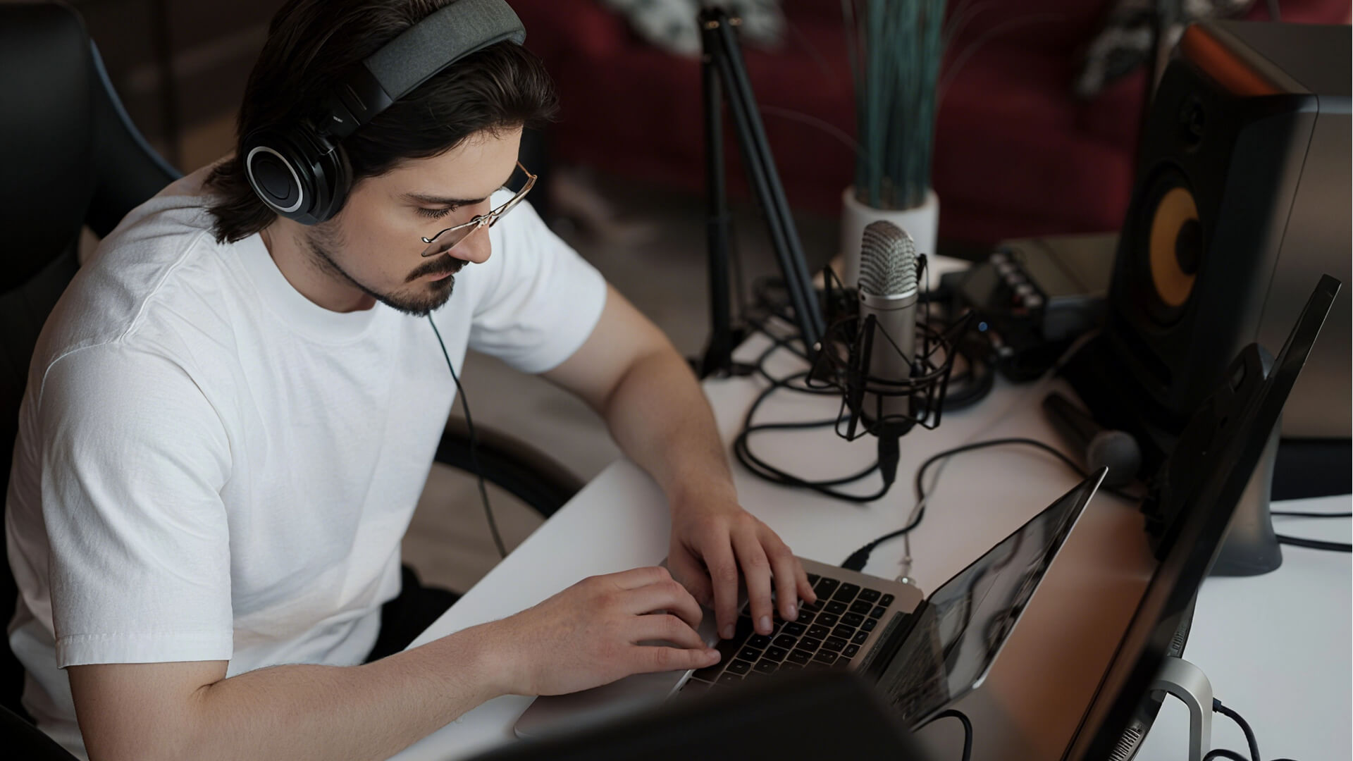 editing podcast