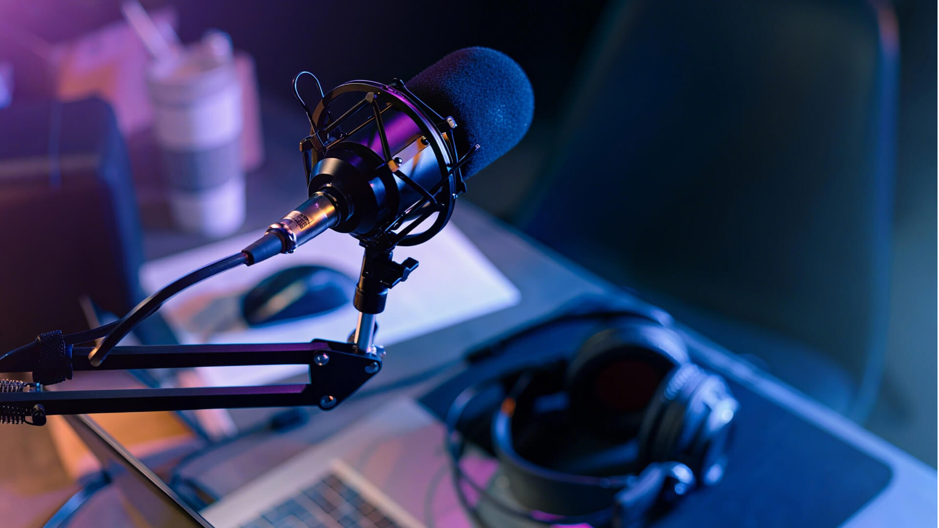 equipments for recording podcast