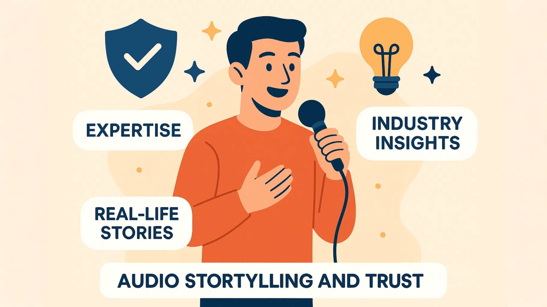podcast build trust