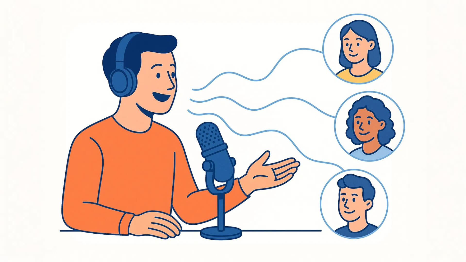 reach audience with podcast