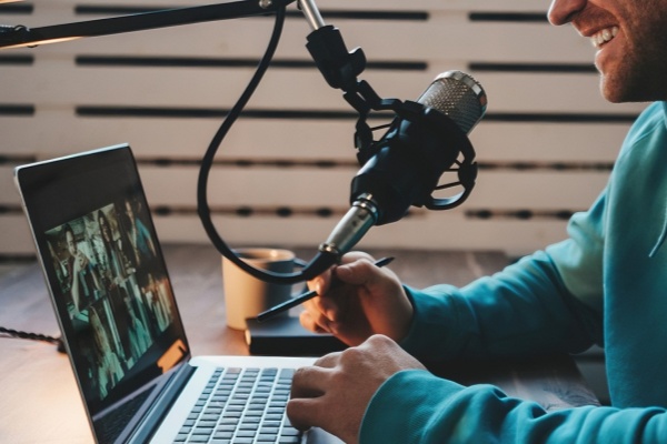 record a podcast remotely