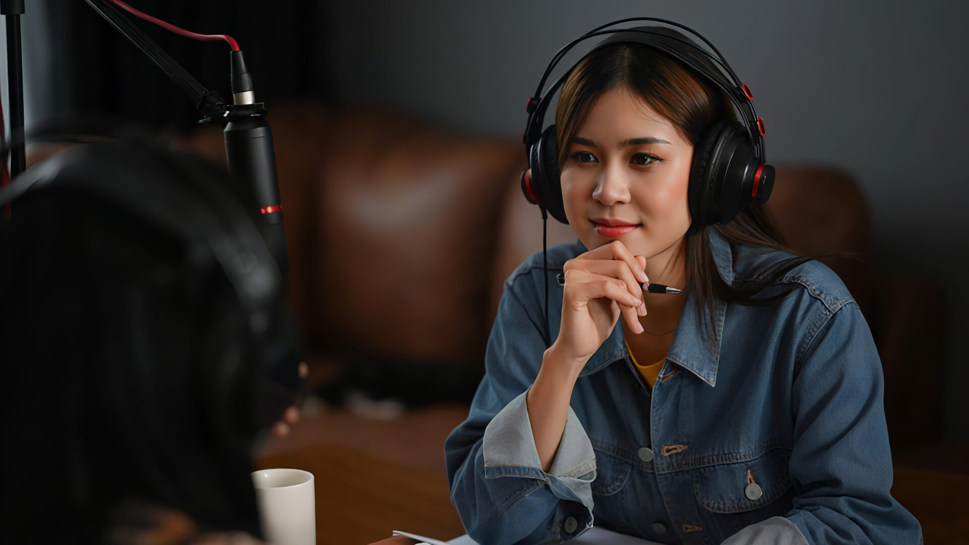 record podcast
