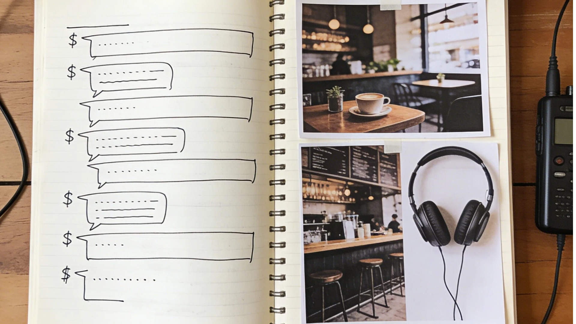 scriptwriting of podcast